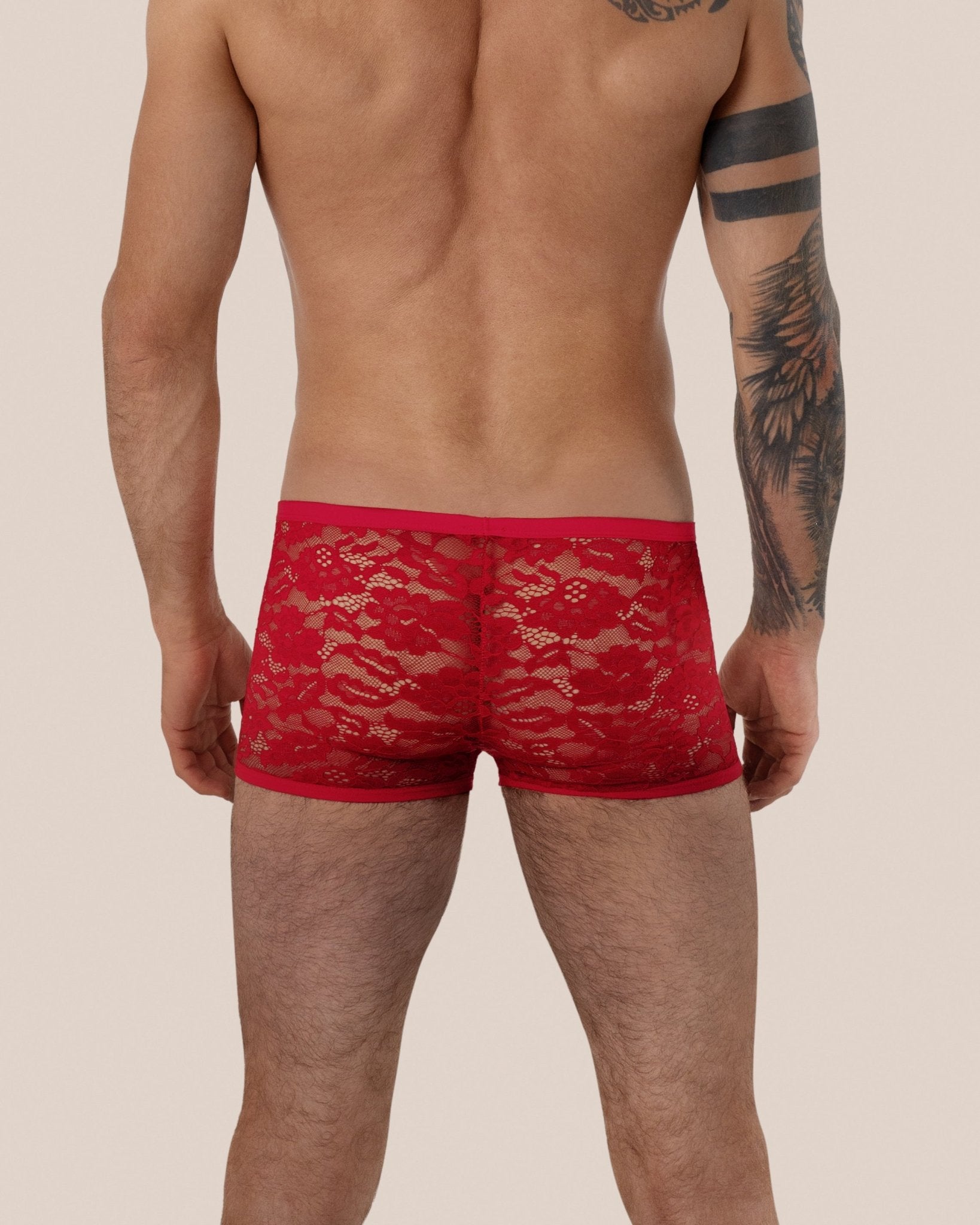 Sous-vêtement Homme String Dentelle Respirant - Taille B - Neuf Avec Étiquettes - 85% Polyester