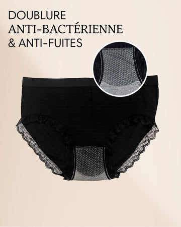 Culotte Laluna Obsessive - Noir - Taille L/XL - Synthétique - Confort Moderne