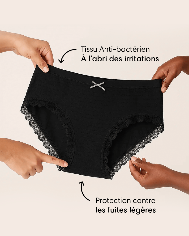 Lot de 7 Culottes Antibactériennes - XS (34 - 36) Orlivia